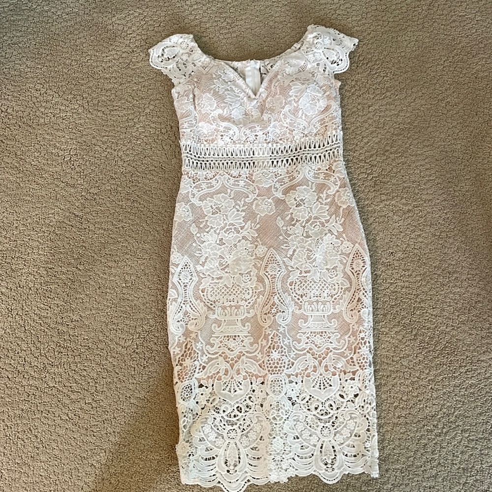 White dress